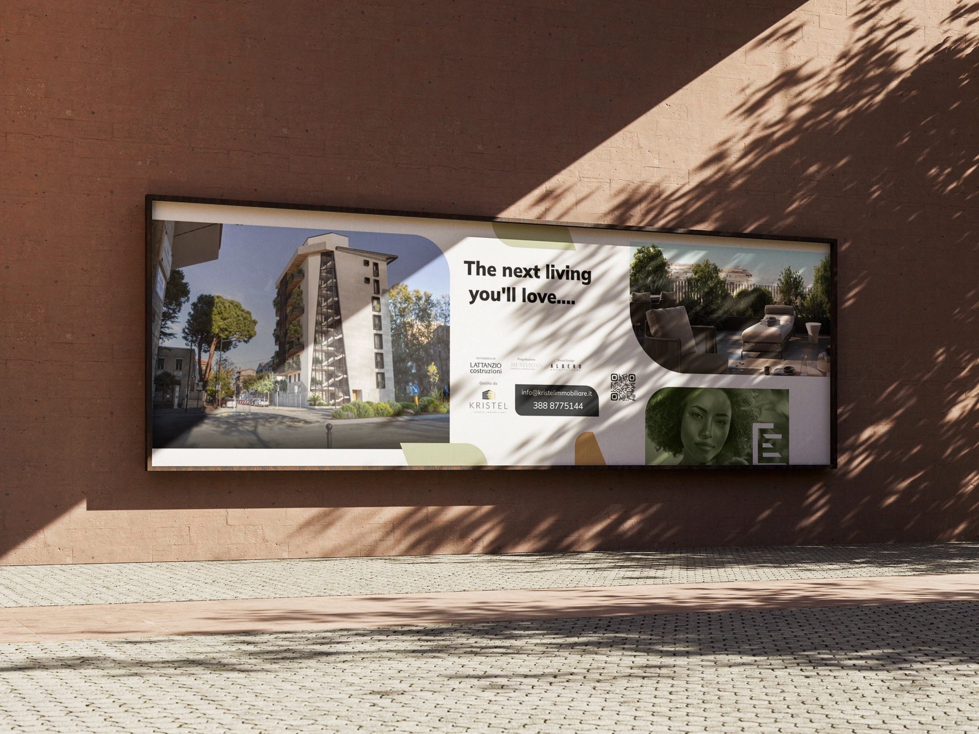Construction Site Banner Design — existing studio work